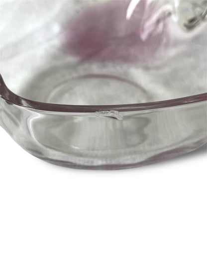 6 coupelles pomme en verre coloré