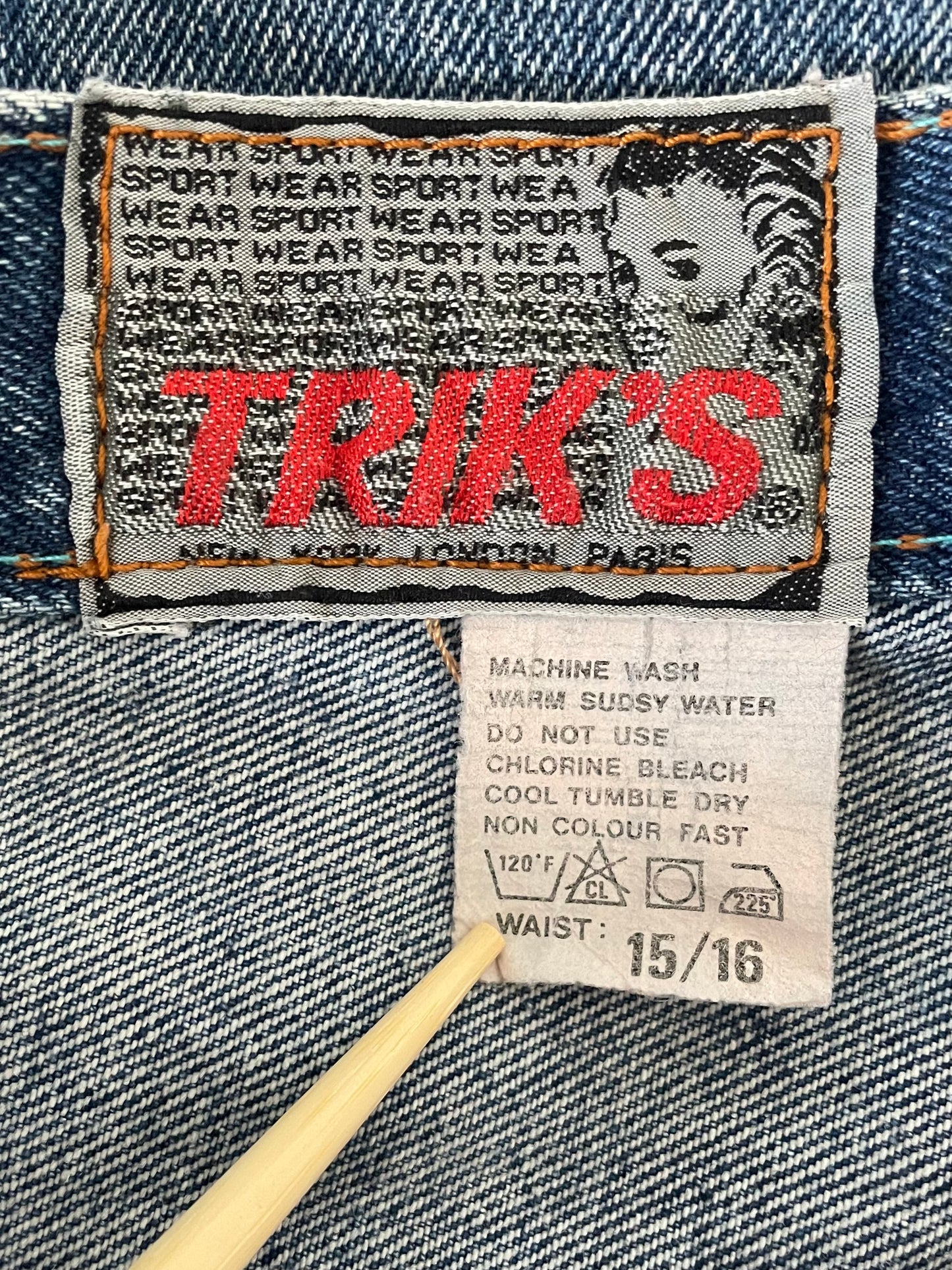 Jean ballon bleu Trick's 40