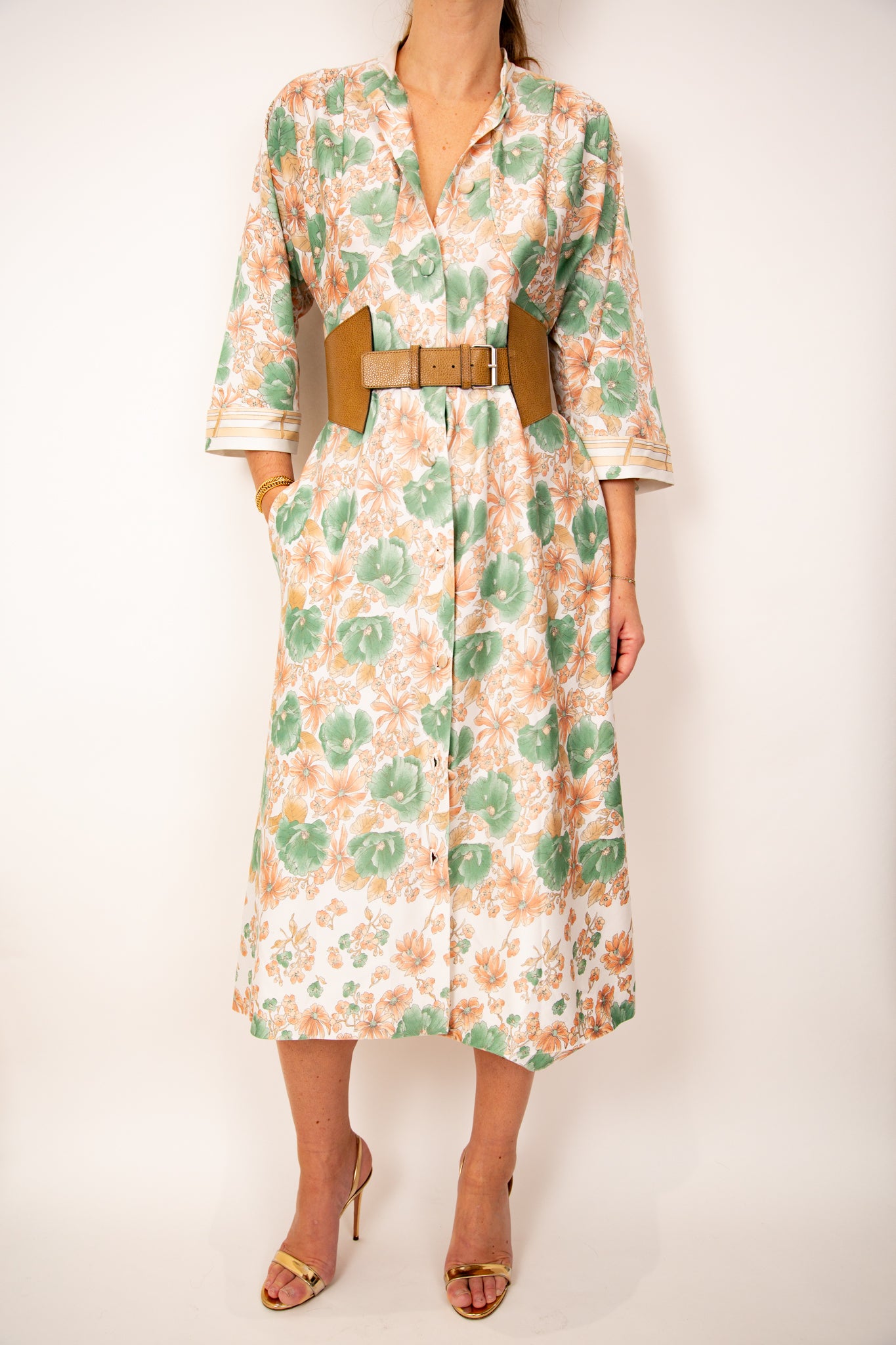Robe de chambre florale 40