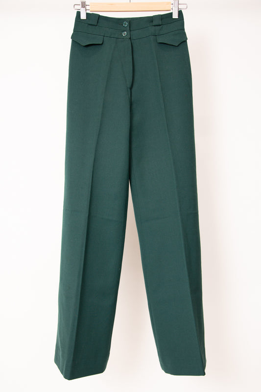 Pantalon vert foncé 34