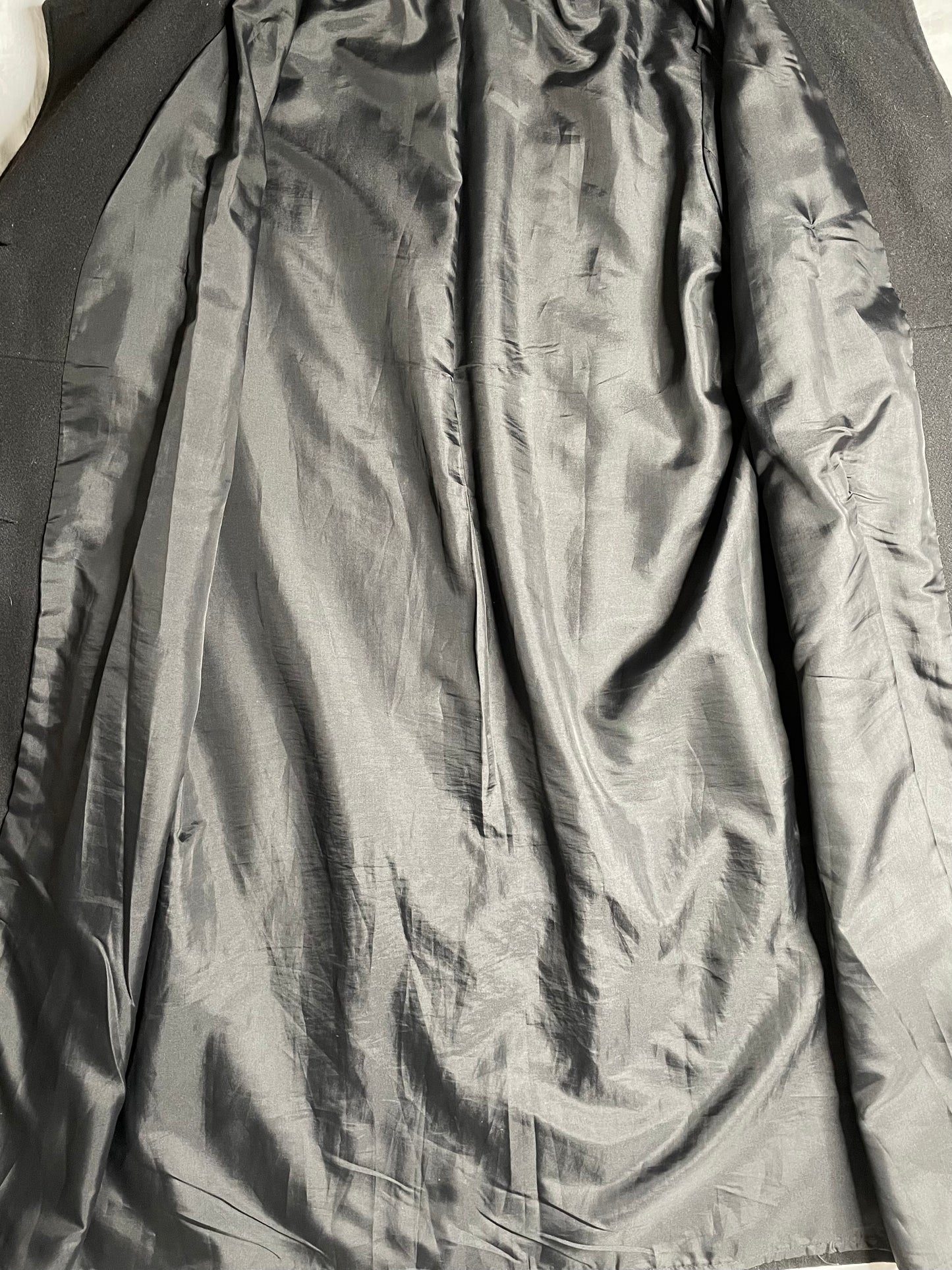 Manteau en laine noir 40