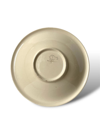 Plat en faïence Bagatelle