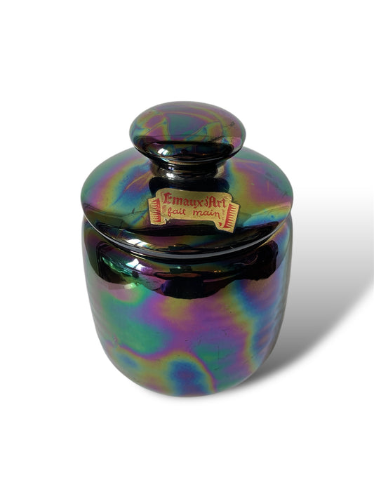 Pot à tabac Emaux d'Art