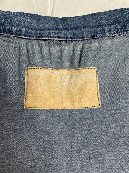 Veste en jean droite 46