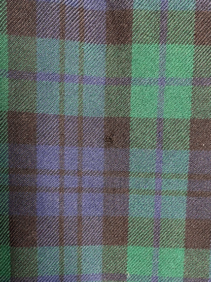Combinaison tartan en laine 38