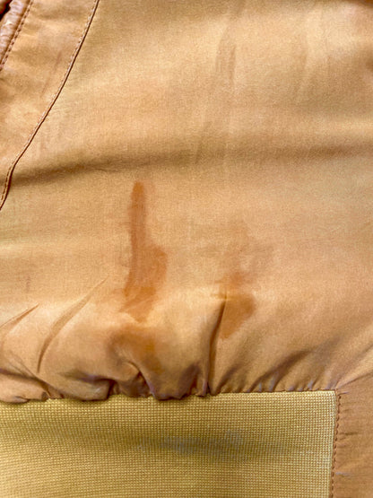 Blouson en soie moutarde 36