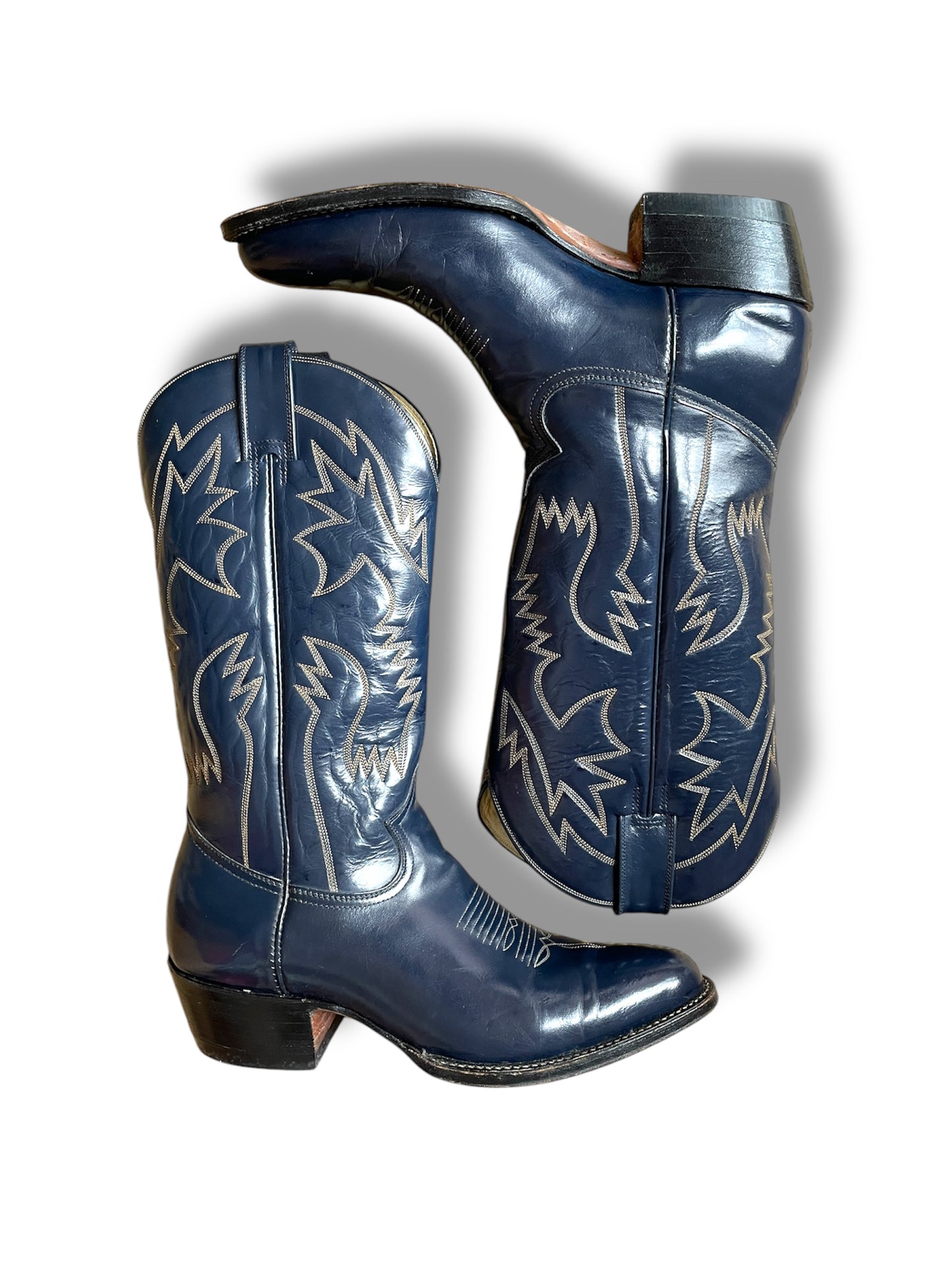 Santiags Montana bleu foncé 44,5