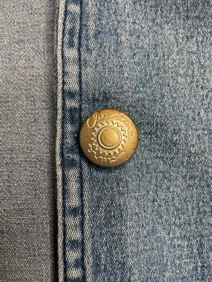 Veste en jean droite 46