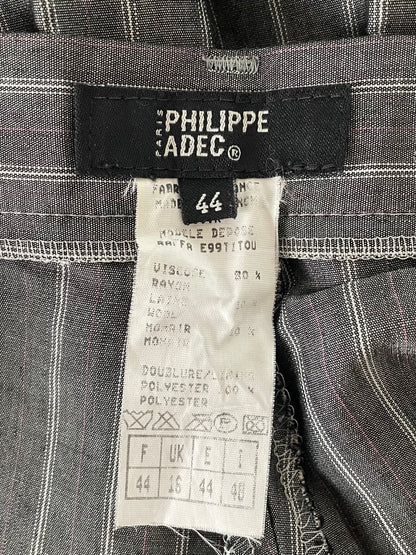 Pantalon à pinces gris 40