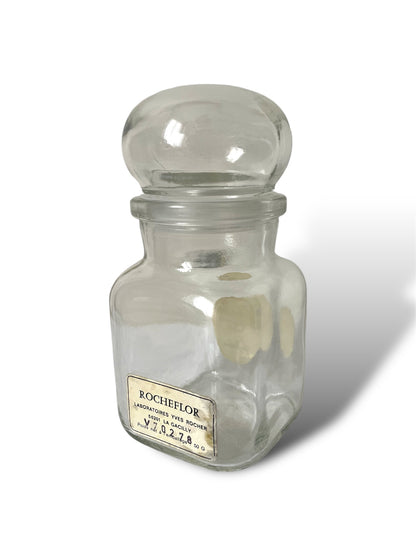 Bocal apothicaire transparent Yves Rocher