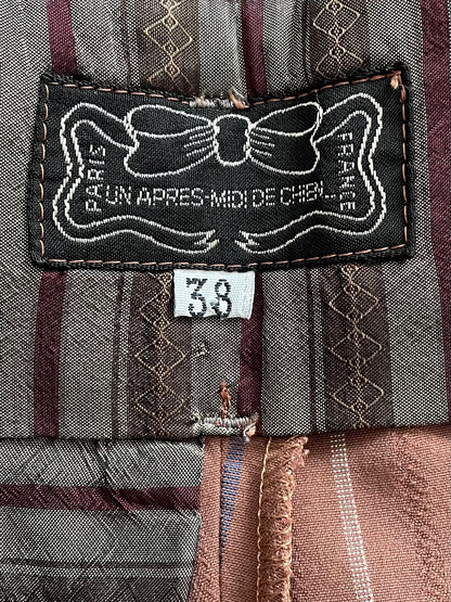 Pantalon palazzo à rayures 36