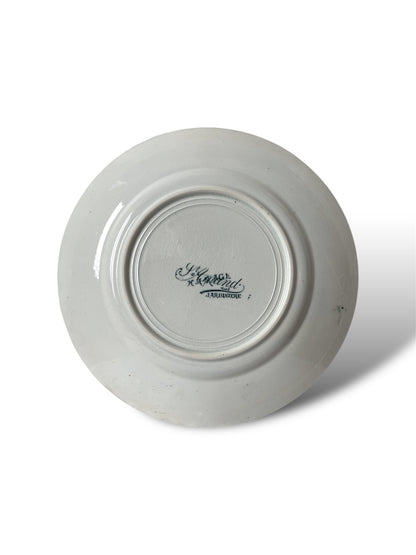 Assiette Jardinière de St Amand