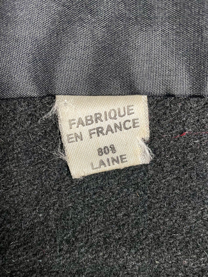 Manteau en laine noir 40