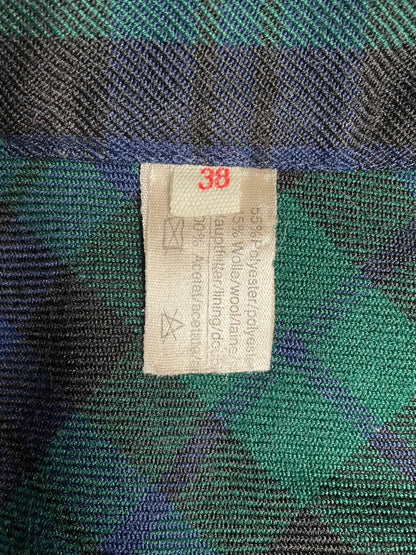 Combinaison tartan en laine 38