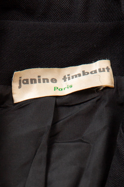Blazer noir Janine Timbaut 38