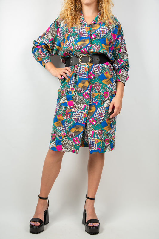 Robe Harvey multicolore 42