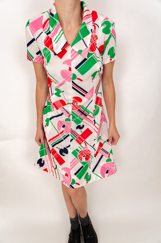 Robe sixties psychédélique 40