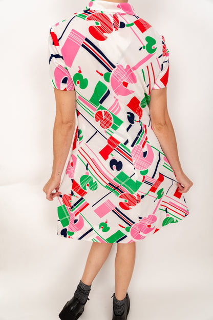 Robe sixties psychédélique 40