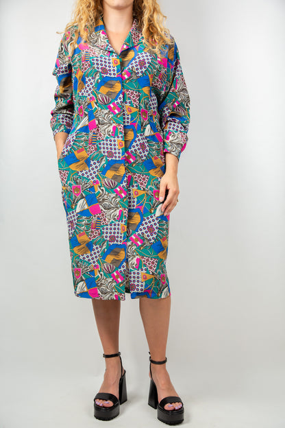 Robe Harvey multicolore 42