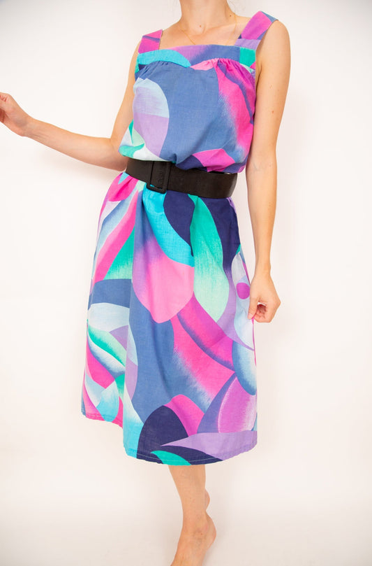 Robe longue psychédélique 38