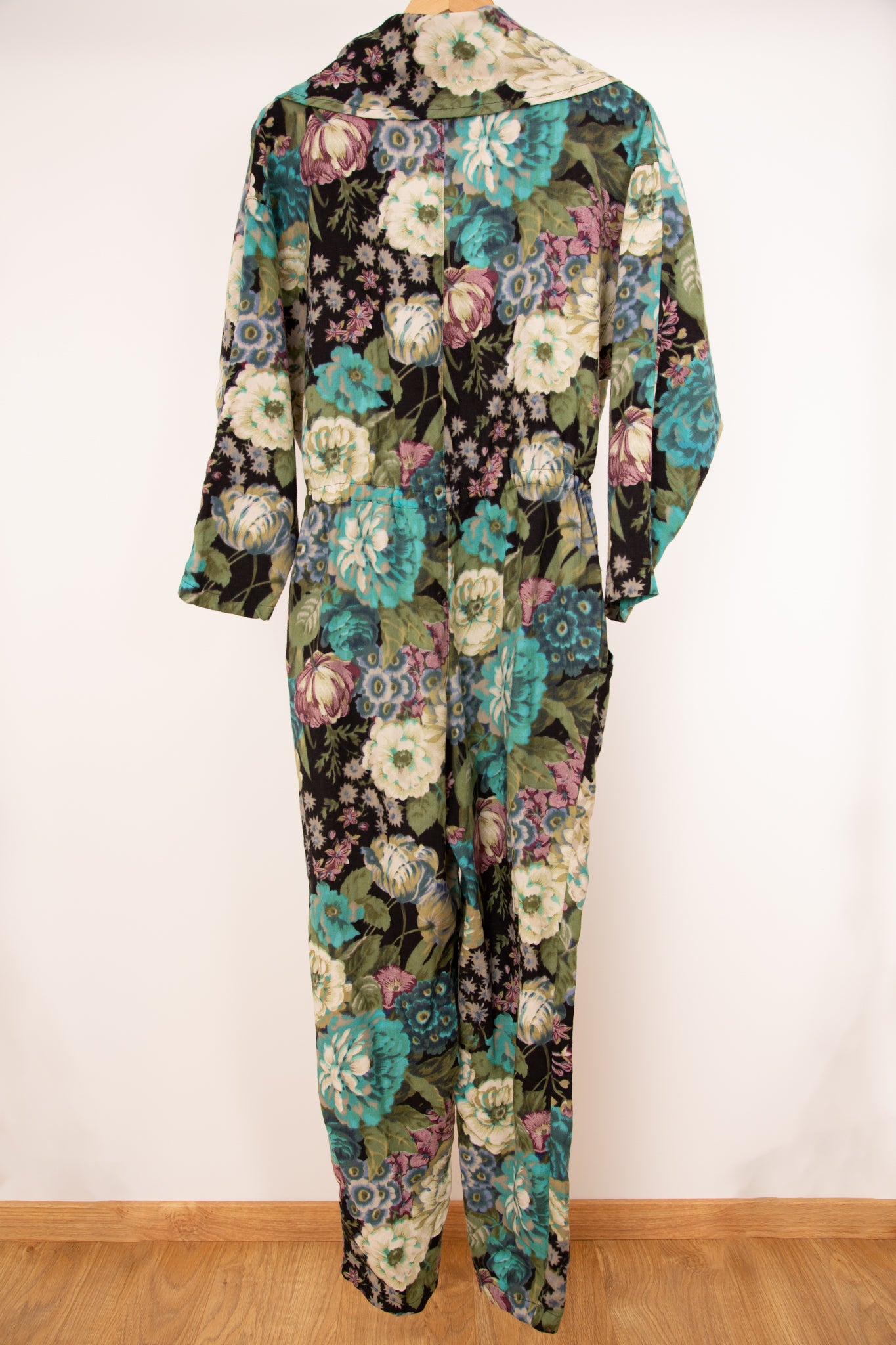 Combinaison florale en laine 38