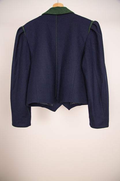 Blazer traditionnel bleu foncé 42