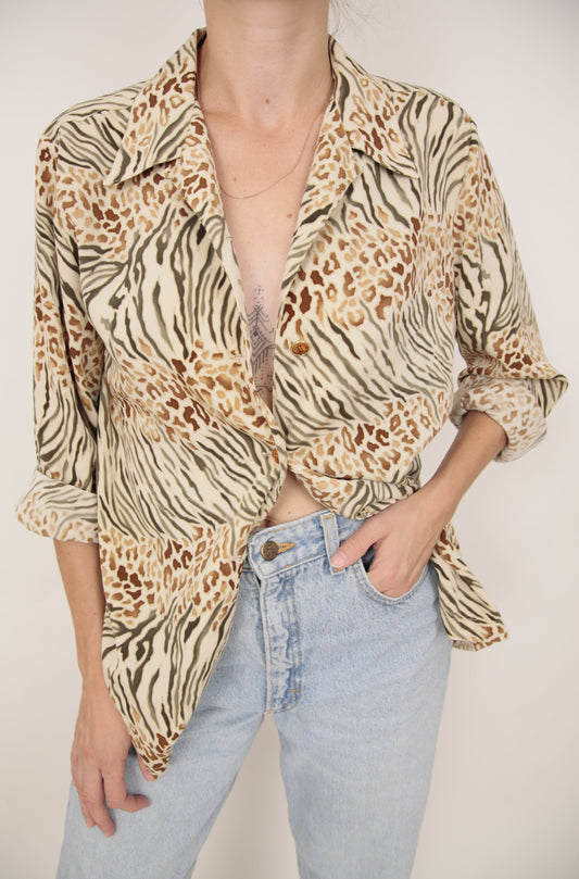Chemisier savane Mary West 38