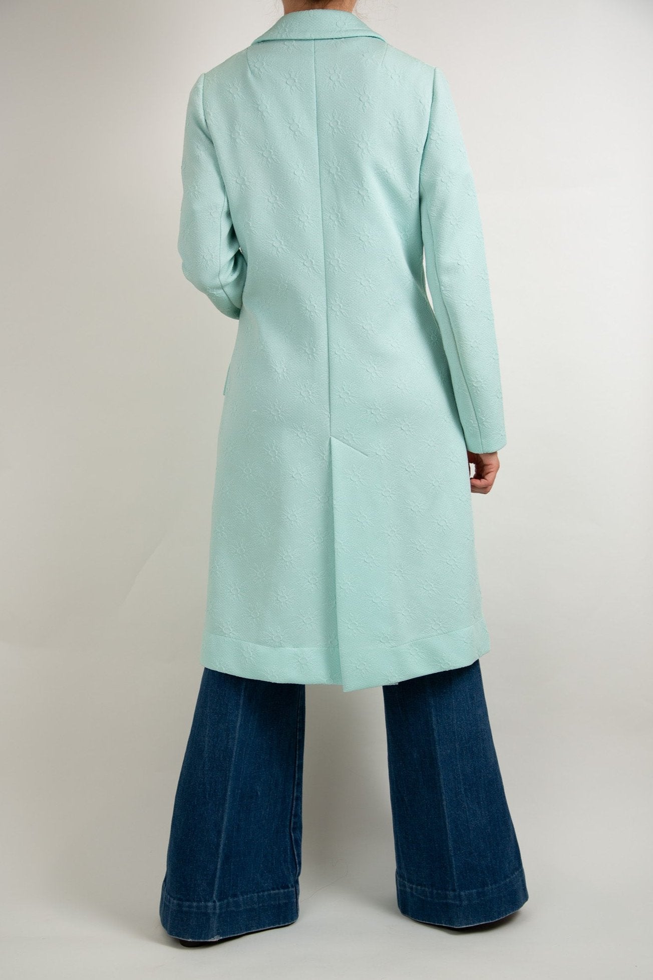 Manteau texturé vert menthe Diolen Loft 38
