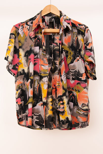 Chemise décontractée multicolore 38