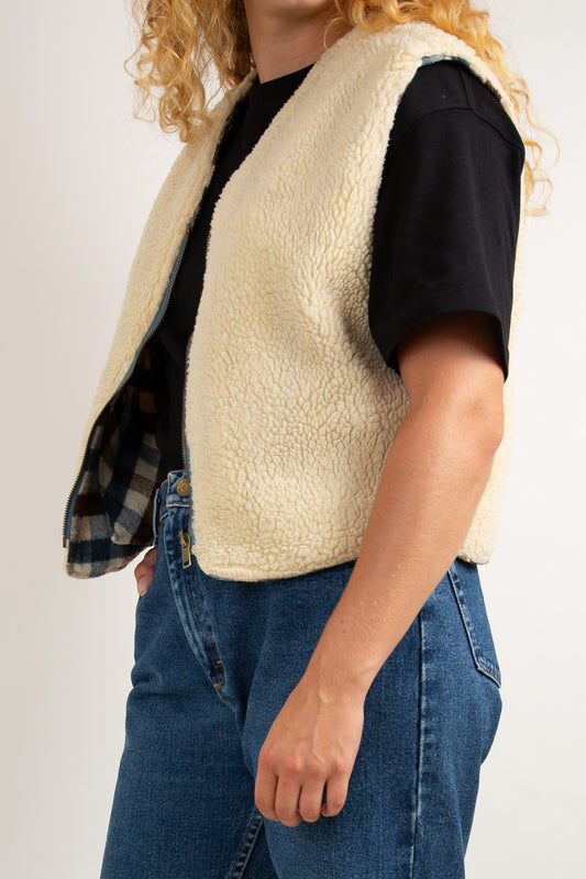 Gilet sans manches réversible 40