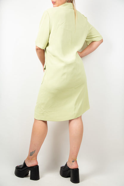 Robe vert amande 46