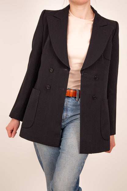 Blazer noir Janine Timbaut 38
