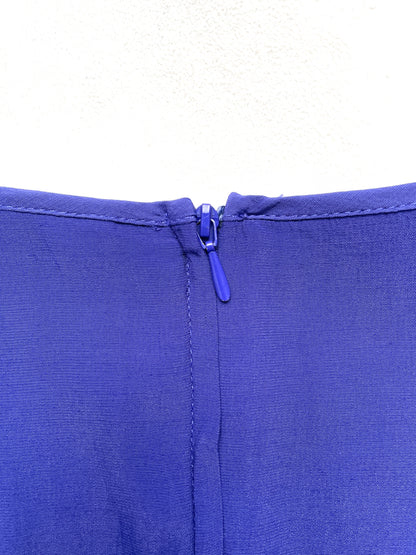 Combinaison violette et motif noir 36