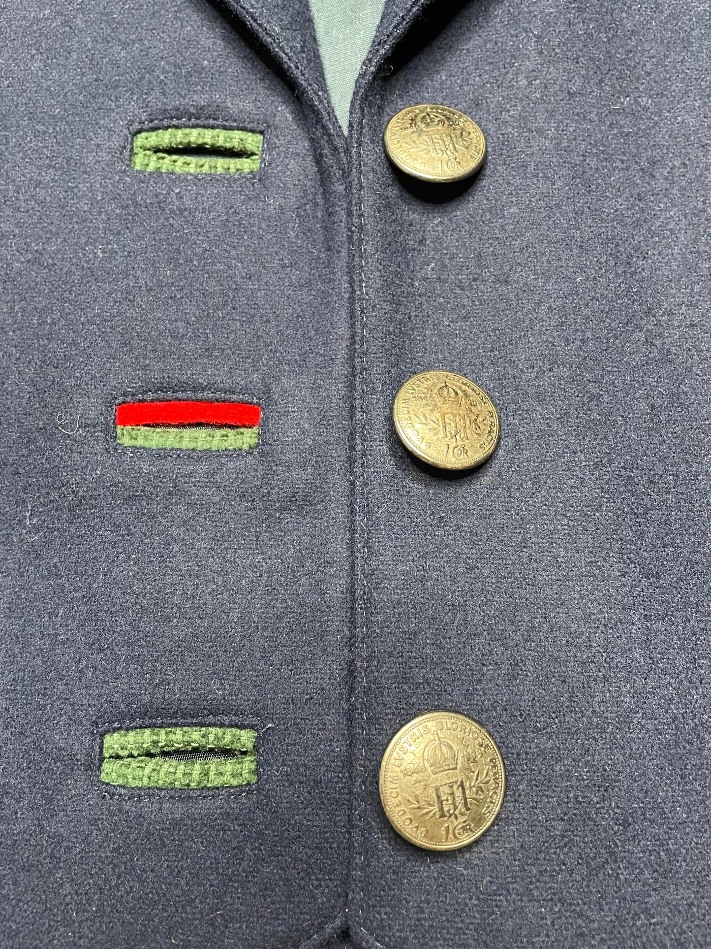 Blazer traditionnel bleu foncé 42